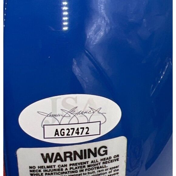 Archie Manning Signed Mini Helmet Ole Miss Rebels Riddell JSA Certified Football - Picture 10 of 11